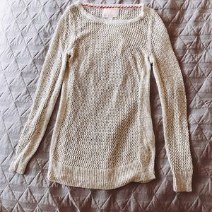 Banana Republic Heritage metallic sweater - small